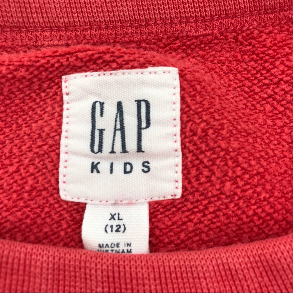 ♻️Reposted EUC Gap NYC New York City red warm sweatshirt for kids size XL 12 - Picture 6 of 6